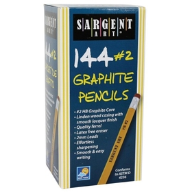 Sargent No. 2 Pencils with Eraser