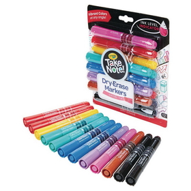Crayola&#174; Take Note&#153; Dry Erase Markers, Assorted (Pack of 12)
