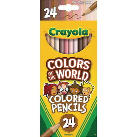 Crayola SC1362 Crayola&#174; Colors of the World Colored Pencils (Pack of 24)