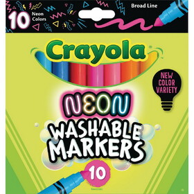 Crayola Crayola Neon Broadline Markers (Set of 10)
