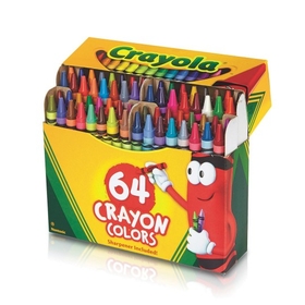 Crayola Regular Size Crayons (box of 64)
