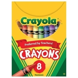 Crayola Regular Size Crayons, Box of 8