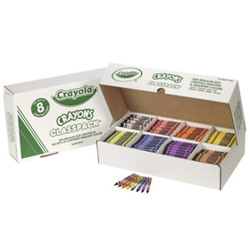 Crayola Classpack Crayons - Regular, 8 Colors