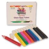 Color Splash Glass Stain Tubes Set 10