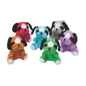 US Toy Plush Multicolor Bulldogs