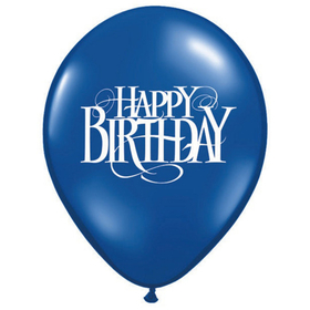Qualatex 11" Happy Birthday Superscript Balloon
