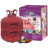 Jumbo Balloon Time Helium Kit with Balloons