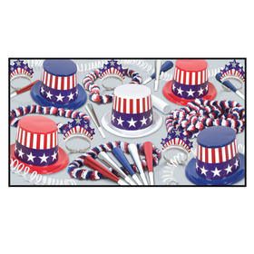 Party Time USA Party Easy Pack for 50