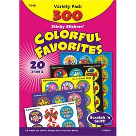 Trend Colorful Favorites Stinky Stickers