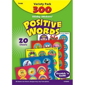 Trend Positive Words Stinky Stickers