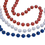 S&S Worldwide Patriotic Bead Necklaces, Price/36 /Pack
