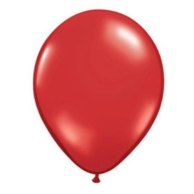 11" Qualatex Jewel Tone Balloons, Ruby Red