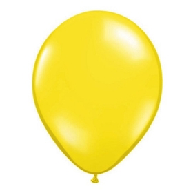 11" Qualatex Jewel Tone Balloons, Citrine Yellow
