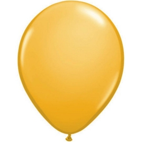 11" Qualatex Balloons, Golden Rod