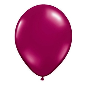 11" Qualatex Jewel Tone Balloons, Burgundy