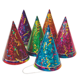 S&S Worldwide Prismatic Birthday Party Hats