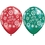 Qualatex Merry Christmas Latex Balloons, Price/Bag of 50