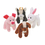 US Toy Furry Plush Farm Animals, Price/12 /Pack