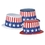 Beistle Patriotic Topper Hats, Price/25 /Pack