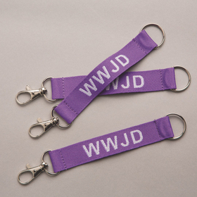 S&S Worldwide WWJD Lanyard Key Chains