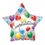 Cti Industries Congratulations Twinkling Star Mylar Balloons, Price/10 /Pack