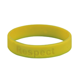 S&S Worldwide Respect Silicone Bracelet