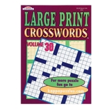 S&S Worldwide Large Print Word-Finds and Crosswords Book (pack of 12)