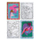 S&S Worldwide Sand Art Boards 5"x7" - Hearts & Stars, Price/12 /Pack