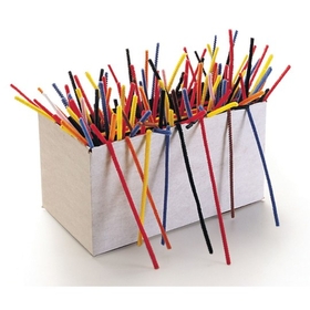 Pacon Chenille Stems/Pipe Cleaners, 12" x 4mm - Assorted