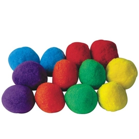 Spectrum Puff Balls 4"
