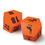 S&S Worldwide 10-Sided Fitness Dice, Price/Pair