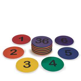 Spectrum 5" Numbered Spot Markers