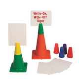 Spectrum Poly Cone Topper Sign Set