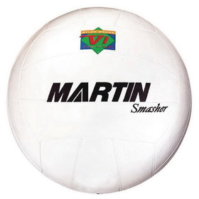 Martin W11631KR White Martin Sports&#174; Rubber Volleyball