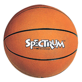 Mini Spectrum Rubber Basketball