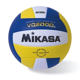 Mikasa VQ2000 Competition Composite Indoor Volleyball, Royal/Gold