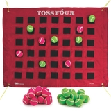 S&S Worldwide Toss Four Game Target and Balls