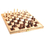 John Hansen Folding Wood Chess Set, Price/each