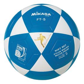 Mikasa FT5 Soccer Ball Size 5, Blue/White