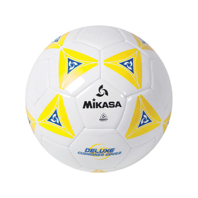 Mikasa Soccer Ball Size 5, Yellow/White