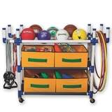 S&S 3 Level Cart with 4 Baskets