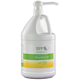 SPF Rx SPF 50 Mineral Sunscreen, Gallon with Pump