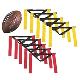 Franklin Youth 10 Player Flag Football Ball and Flags Pack