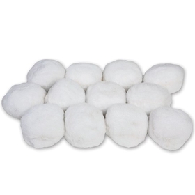 White Puff Snow Balls