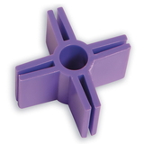 S&S Worldwide 4-Way Craft Stick Connectors (Pack of 100)