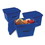 Blue Shield Deluxe Storage Bins with Lids (Set of 3)