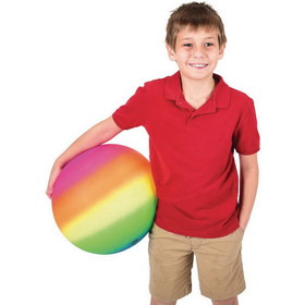 US Toy W14788 Ultra-Light 18" Vinyl Rainbow Playground Ball