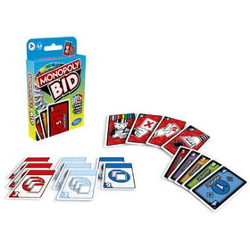 Hasbro W14941 Hasbro&#174; Monopoly Bid Card Game