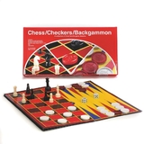 Pressman Chess/Checkers/Backgammon Game