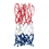 S&S Worldwide Red White Blue Basketball Net Nylon, Price/each